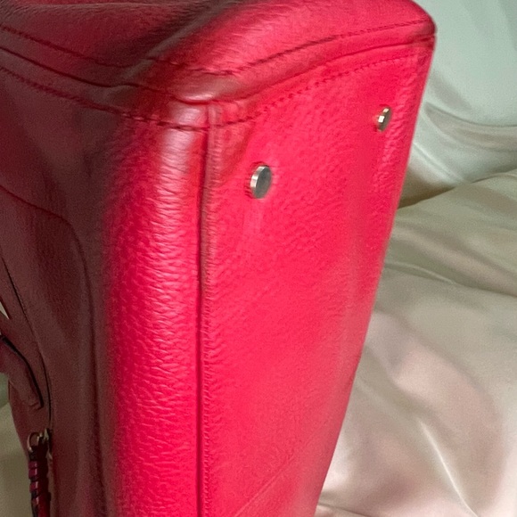 Cole Haan Red Leather Shoulder Bag size OS - Picture 6 of 15